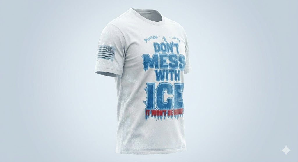 Don't Mess With Ice T-Shirt | Limited Frozen Edition