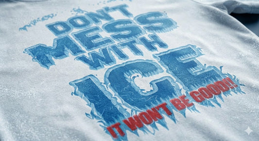 Don't Mess With Ice T-Shirt | Limited Frozen Edition
